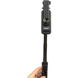 Q10 Selfie Stick Κινητό τρίποδο Bluetooth Μαύρο
