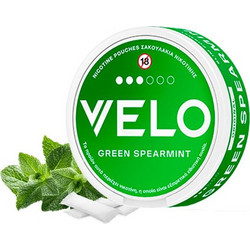 Velo Nicotine Pouches Green Spearmint 10mg