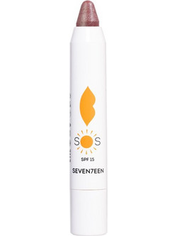 Seventeen SOS Lip Repair SPF 15 N09 - Lip Balm Επανόρθωσης με SPF 15 σε Μωβ