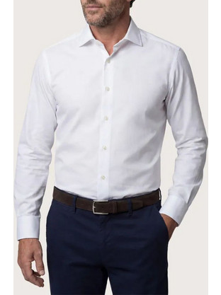 CAMICISSIMA PERMANENT SHIRT LONG SLEEVE CERVIAH07545-WHITE White
