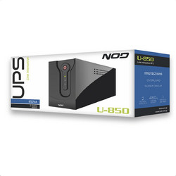 NOD U-850 UPS Line Interactive 850VA 480W με 2 Πρίζες Schuko