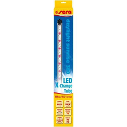 Sera Daylight Sunrise Φωτιστικό Ενυδρείου με Λάμπα Led X-Change Tube Daylight Sunrise 660mm με Ροζ Φως 16W