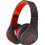 PowerLocus P2 Tooth Ασύρματα Bluetooth Ακουστικά Over Ear Μαύρα Κόκκινα