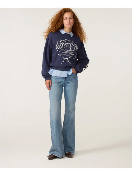 LUNA FLOWER SWEATER