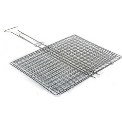 Thermogatz Νο6 Διπλή Σχάρα Ψησίματος Χρωμίου 46x37cm 07.700.011