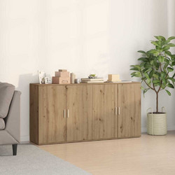 Πλαϊνό γραφείο 2 τμχ. Artisan Oak 79 x 38 x 80 εκ. 3334309