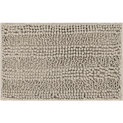 Πατάκι Μπάνιου Chenille 45x70cm Μπεζ MRShome DC-023003