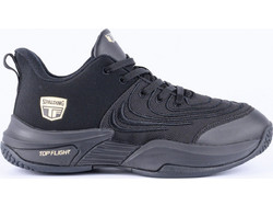 Spalding TF Ascend x Παιδικά Αθλητικά Παπούτσια για Μπάσκετ Μαύρα Χρυσά BKS-02509K-011-L