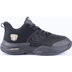 Spalding TF Ascend x Παιδικά Αθλητικά Παπούτσια για Μπάσκετ Μαύρα Χρυσά BKS-02509K-011-L