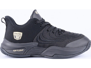 Spalding TF Ascend x Παιδικά Αθλητικά Παπούτσια για Μπάσκετ Μαύρα Χρυσά BKS-02509K-011-L