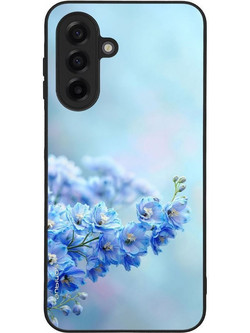 Sonique Sunset in Eden Series Θήκη Blue Delphia (Samsung Galaxy A17 4G / 5G / A18 4G / 5G)