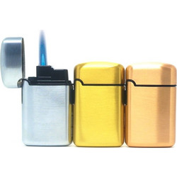 Αναπτήρας Easy Torch Αντιανεμικός Μεταλλικός Colours 0202081 - 1 Τεμάχιο Μπρονζέ 0202081