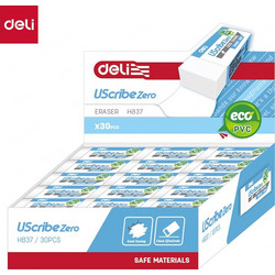 Deli Γόμα UScribe Zero Eh837 Λευκή - 1 τμχ (231.799131)
