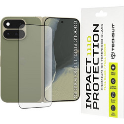 Techsuit 111D Μεμβράνη Γυαλιού Πλήρους Κάλυψης για Google Pixel 11 Pro Fold, Μαύρη