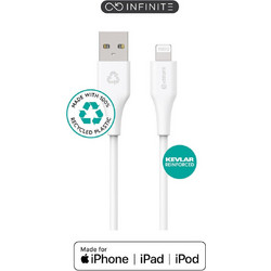 eSTUFF ES601270 USB-A to Lightning Cable 2m White