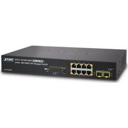 Planet GS-4210-8P2S Managed L2 Switch με 8 Θύρες Ethernet 1Gbps και 2 SFP Θύρες