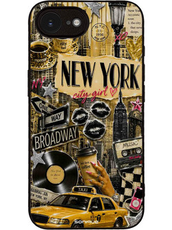 Sonique Back to Y2K Series Back Cover City Girl (iPhone 16e / 17e)