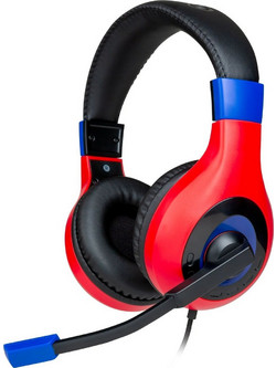 Nacon V.1 Gaming Headset On Ear Red Black