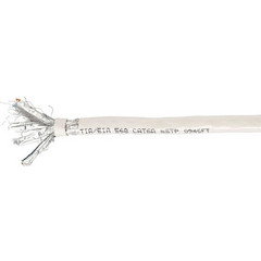 Equip S/FTP Cat.6a Καλώδιο Δικτύου Ethernet 100m Grey