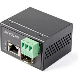 PoE Adapter StarTech + Industrial Media Converter 30W - (IMC1GSFP30W)