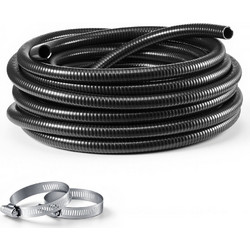 Σωλήνας αναρρόφησης VEVOR 25 mm x 25 m, βαρέως τύπου, από PVC, αντλία αναρρόφησης, για πισίνες, αντλία απορριμμάτων, μεταφορά νερού, αντοχή σε υψηλή πίεση, ανθεκτικό στις καιρικές συνθήκες και στις εκ