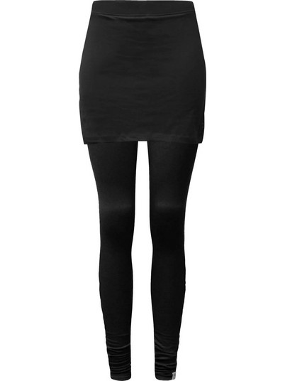 Yogistar Yoga Leggings with Skirt Γυναικείο Κολάν Μαύρο