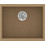 Sanitec Classic 341 Ένθετος Νεροχύτης Γρανίτη Ματ Granite Celtic Stone 40x50cm