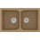 Sanitec Classic 322 Επικαθήμενος Νεροχύτης Γρανίτη Ματ Granite Celtic Stone 81x50cm