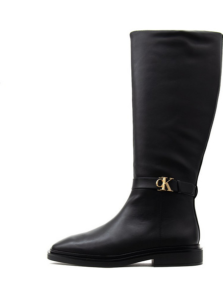 CALVIN KLEIN WOMEN HIGH BOOTS LEATHER