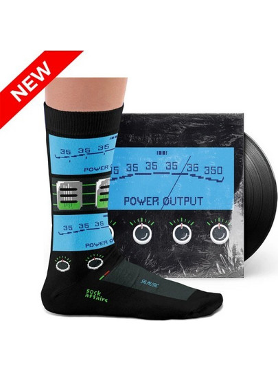 Sock Affairs Amplifier Ανδρικές Κάλτσες Ψηλές με Σχέδια Μαύρες