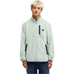 Quiksilver No Destination Ανδρική Ζακέτα Fleece με Φερμουάρ Πράσινη
