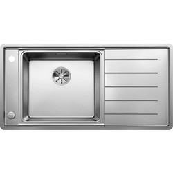 Blanco Andano XL 6 S-IF Ένθετος Νεροχύτης Inox Σατινέ 100x50cm 523000