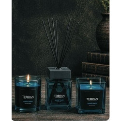 Αρωματικό κερί square 410gr - Amber Touch 01 - Teoran