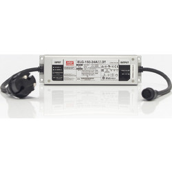 XMAS DIY 24V ΜΕΤΑΣΧΗΜΑΤΙΣΤΗ 150W ΣΥΝΔΕΣΗ ΕΩΣ 1000 LED RUBBER ΠΡΑΣΙΝΟ ΚΑΟΥΤΣΟΥΚ ΚΑΛΩΔΙΟ ΚΑΛΩΔΙΟ ΠΑΡΟΧΗΣ 3m IP44 Eurolamp 600-09421