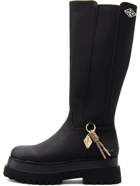REPLAY WOMEN HIGH BOOTS GWL72.000.C000YS ANY STEP PLATFORM