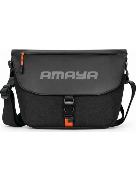Amaya ABG-01 Ανδρική Τσάντα Χιαστί Μαύρη