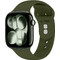 Tech-Protect Silicone Λουράκι Σιλικόνης Olive Green (Apple Watch 44 / 45 / 46 / 49mm)