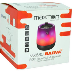 MaxCom Maxton Barva MX680 Ηχείο Bluetooth 3W Μαύρο
