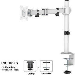 Newstar Neomounts Select 27" Monitor Arm White NM-D135WHITE