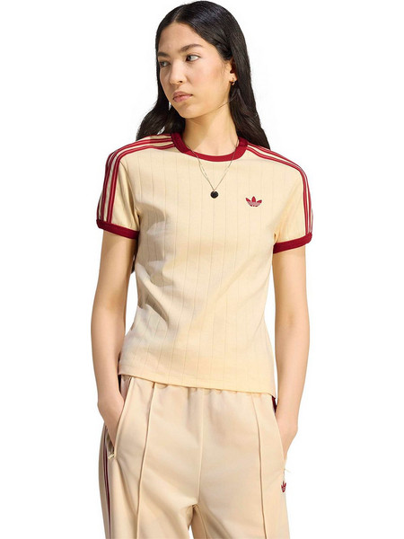 adidas Originals PSTRIPE SS TEE KS9994 Μπέζ