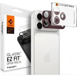 Spigen(R)Optik Pro XL GLAS.TR Ez Fit Camera Protector για Apple iphone 18 Pro Max burgundy (AGL12040)
