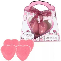 IDC Institute Scented Bath Rose Bath Fizzers Άλατα Μπάνιου