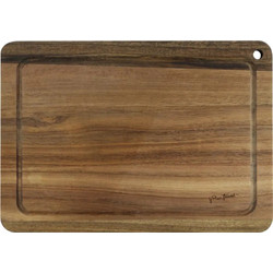 Επιφάνεια Κοπής από Ξύλο Ακακίας 24x16cm Lamart LT2144 Καφέ
