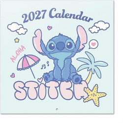 Disney - Stitch 2027 Ημερολόγιο Τοίχου (30x30cm)