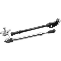 V BIKE Bike Side stand bottom bracket mount. Adj. 20-28'' Silver