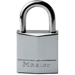 Master Lock 640EURD - Λουκέτο μπρούτζινο επινικελωμένο με λαιμό Inox 40mm