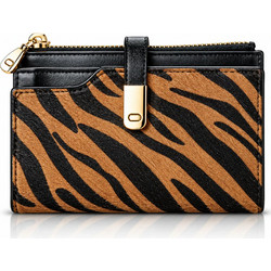 Fragola Γυναικείο Πορτοφόλι με Μαγνήτη Leopard Camel PC335-26