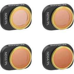 Sunnylife 4 Lens Filters ND/PL 8, 16, 32, 64 for DJI MINI 4 PRO