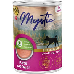 Mystic Υγρή Τροφή Σκύλου Grain Free για Ενήλικους Σκύλους με Μοσχάρι 400gr