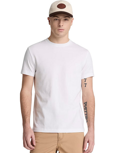 TIMBERLAND TEE ΜΠΛΟΥΖΑ ΑΝΔΡΙΚΗ TBC0YHBU-100 (100/WHITE)